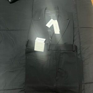 Banana Republic 1 Day Sale  Black Twill Blazer &  Bootcut Pants Sz:2 Orig:$260